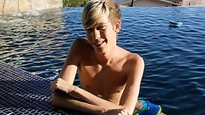 Taking A Dip With Suspended Lad Tyler - Tyler