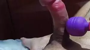 BIG CAMSHOT FROM VIBRATOR !! Extreme orgasm #5