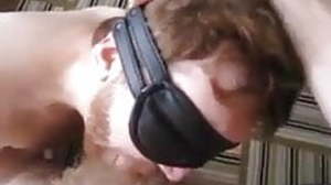 Sucking Dad's Dick Blindfolded