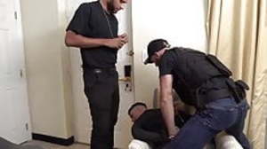 Bearded cop busted young Gabriel Knight and