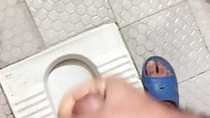dick Masturbation in Bathroom iranian