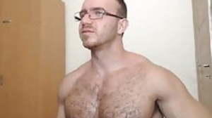 uncut hairy bator busts on his belly