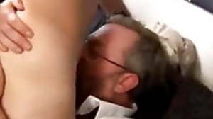 Riding his step dad's cock