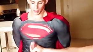Superman gets a handjob