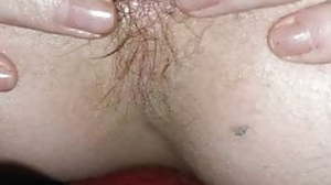 Close up to my tight prolapse anus.