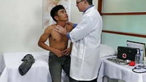 Asian twink fingered and breeded at the doctor