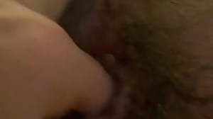 Amrican daddy tries to dig his cum