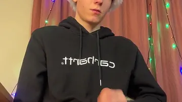 Watch Evgeny Twink's massive uncut bushwa cum out