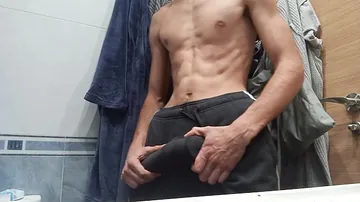 Jomilove's tight ass together with muscular body