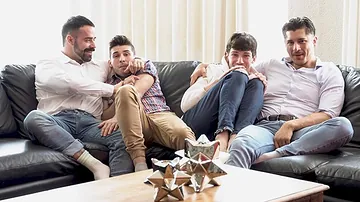 Stepfather joins in on the act with his teenager