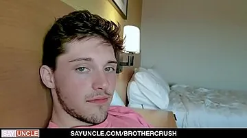 Insane Boy goes left alone with his stepbrothers &
