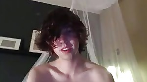 Another video of this gorgeous twink playing nude