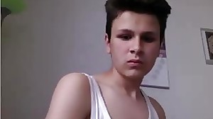 Cute Boy With Super Hot Deep Shaved Asshole,