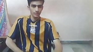 Indian Cute Footballer Cums On Cam (Gujarat,..