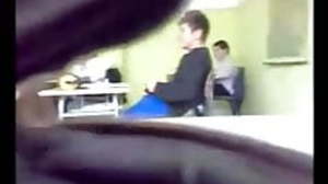 Caitiff public schoolmate masturbating at school