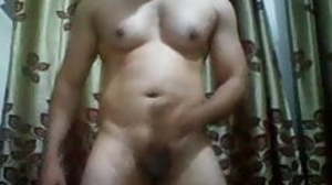 Sexy Indian Hunk Shows off Hot Muscle Piecing..