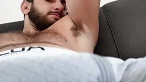 Cocky straight male invites you cede - hairy