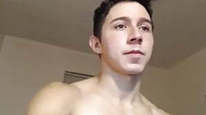 Cute Muscle Hunk on Webcam 2