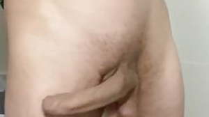 FAT and BIG cock in slowmotion