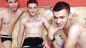 3 Romanian Splendid Str8 Boys Go Gay For Pay On